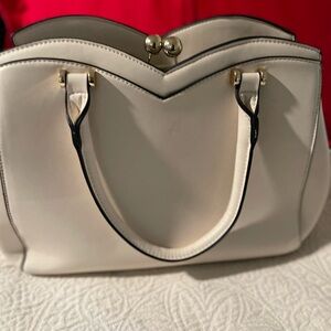 Elegant Cream Handbag